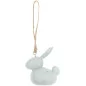 Pendentif déco en bois 'Rico Design' Lapin Menthe 6.5x6x3 cm Pendentif déco en bois 'Rico Design' Lapin Menthe 6.5x6x3 cm