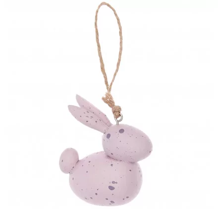 DECORATIONS DE SALLE : Pendentif déco en bois 'Rico Design' Lapin Lilas 6.5x6x3 cm DECORATIONS DE SALLE : Pendentif déco en bois 'Rico Design' Lapin Lilas 6.5x6x3 cm