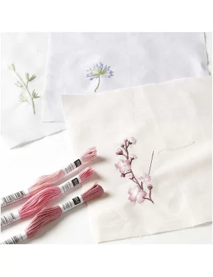 ART DU FIL : Lot de 10 coupons de tissu 20x20 cm 'Rico Design' Pastel Colours Mix