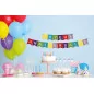 Fanions en bois 'Gomille' Joyeux Anniversaire