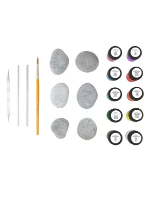 KITS CREATIFS : Kit créatif 'Daler Rowney' Peinture sur galets