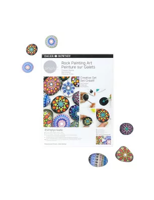 KITS CREATIFS : Kit créatif 'Daler Rowney' Peinture sur galets