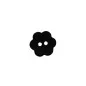 Bouton nacré 2 trous '3B Com' Noir Fleur 15 mm Bouton nacré 2 trous '3B Com' Noir Fleur 15 mm