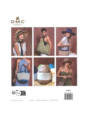 LIVRES SUR LE TRICOT : Livre 'DMC - Eco Vita' Raphia 18 projets