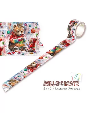 MASKING TAPES : Masking Tape 'AALL & Create' Rainbow Reverie 110