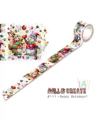 MASKING TAPES : Masking Tape 'AALL & Create' Hoppy Holidays! 111