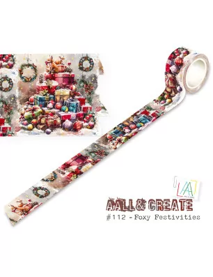 MASKING TAPES : Masking Tape 'AALL & Create' Foxy Festivities 112