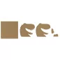 Coffret Cadre en bois 'Aladine' Dino Coffret Cadre en bois 'Aladine' Dino