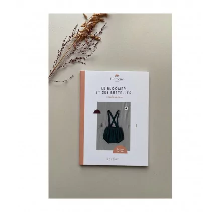 ART DU FIL : Patron Pochette 'Filomène Ateliers' Le Bloomer et ses bretelles 3 mois à 4 ans