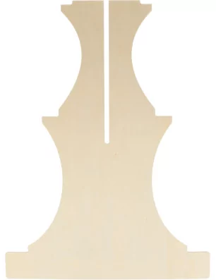 SUPPORTS A DECORER : Présentoir à cupcake en bois 'Artemio' 30 cm