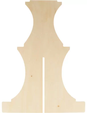 SUPPORTS A DECORER : Présentoir à cupcake en bois 'Artemio' 30 cm