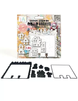DIES DECOUPE ET GAUFRAGE : Dies / Matrices de découpe 'AALL and Create' Neighbourwoods