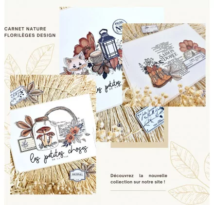 IDEES CREATIVES : Nouvelle collection Florilèges Design - Carnet Nature IDEES CREATIVES : Nouvelle collection Florilèges Design - Carnet Nature