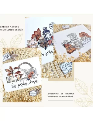 IDEES CREATIVES : Nouvelle collection Florilèges Design - Carnet Nature