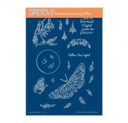 PERGAMANO : Plaque d'embossage pour Pergamano 'Groovi' After the Darkest Night Montage Elements 14.8x21 cm PERGAMANO : Plaque d'embossage pour Pergamano 'Groovi' After the Darkest Night Montage Elements 14.8x21 cm