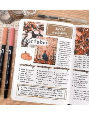 IDEES CREATIVES : Le bullet journal : un outil créatif et pratique qui revient en force