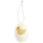 Pendentif Oeuf Poussin 'Rico Design' Blanc Pendentif Oeuf Poussin 'Rico Design' Blanc