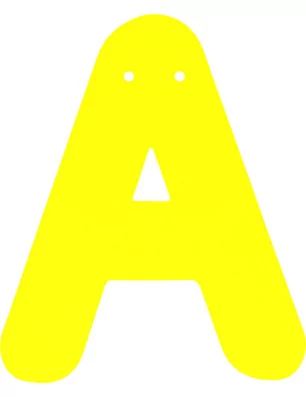 DECORATION DE FETES : Guirlande en papier 'Artemio - Artemio Party' Happy Birthday Fluo