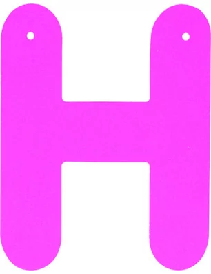 DECORATION DE FETES : Guirlande en papier 'Artemio - Artemio Party' Happy Birthday Fluo