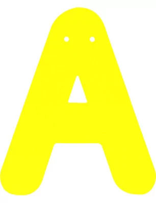 DECORATION DE FETES : Guirlande en papier 'Artemio - Artemio Party' Happy Birthday Fluo