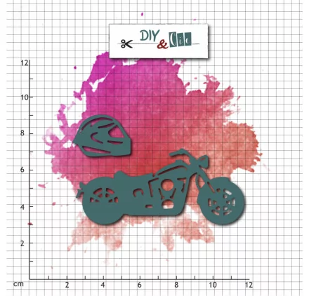 DIES DECOUPE ET GAUFRAGE : Dies / Matrices de découpe 'DIY & Cie - Ado et Cie' Moto DIES DECOUPE ET GAUFRAGE : Dies / Matrices de découpe 'DIY & Cie - Ado et Cie' Moto