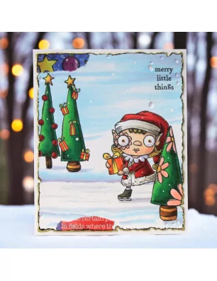 TAMPONS TRANSPARENTS : Tampons transparents 'AALL and Create' Merry Little Things 1317