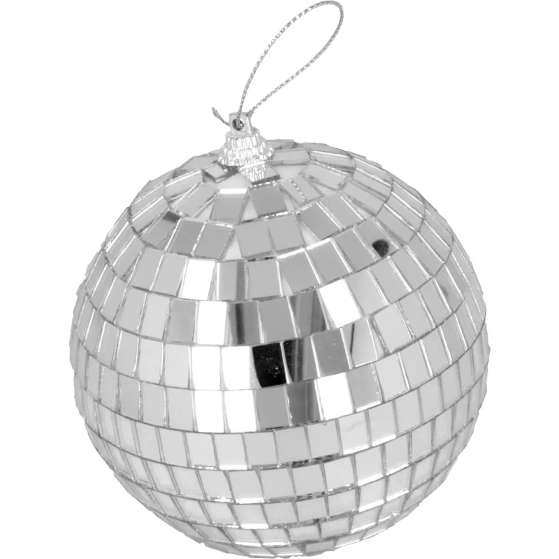 MARCHE DE NOËL : Boule à facettes à suspendre 'Artemio' 10 cm