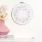 Kit Diamond Painting sur toile 'Rico Design' Couronne de fleurs 20 cm Kit Diamond Painting sur toile 'Rico Design' Couronne de fleurs 20 cm