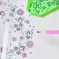 Kit Diamond Painting sur toile 'Rico Design' Couronne de fleurs 20 cm Kit Diamond Painting sur toile 'Rico Design' Couronne de fleurs 20 cm