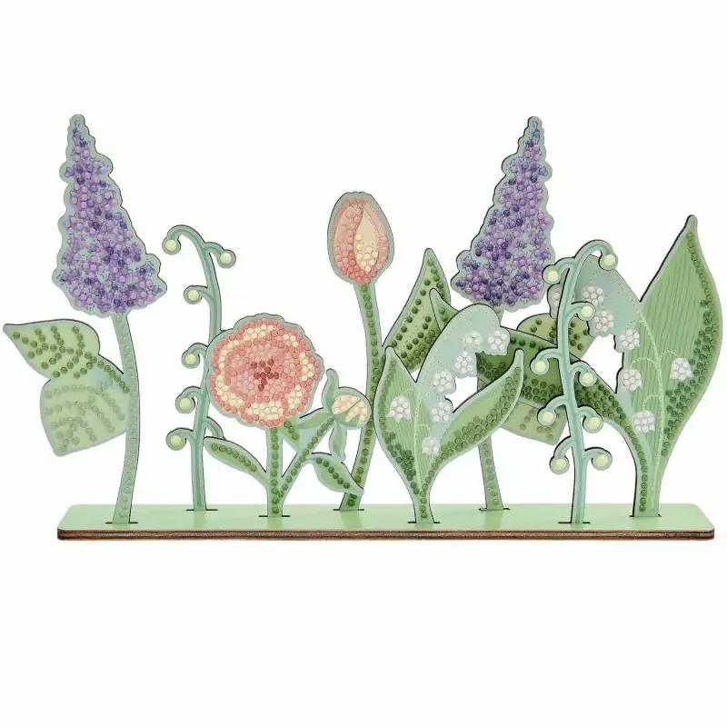 DECORATION : Kit Diamond Painting 'Rico Design' Prairie printanière 31x18.5 cm DECORATION : Kit Diamond Painting 'Rico Design' Prairie printanière 31x18.5 cm