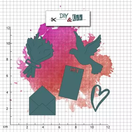 OUTILLAGE & MACHINES : Dies / Matrices de découpe 'DIY & Cie - La vie est belle!' Pour la vie